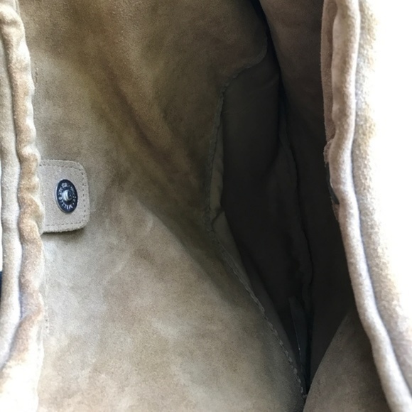 Suede Kangaroo Pocket Bag - Picture 4 of 6